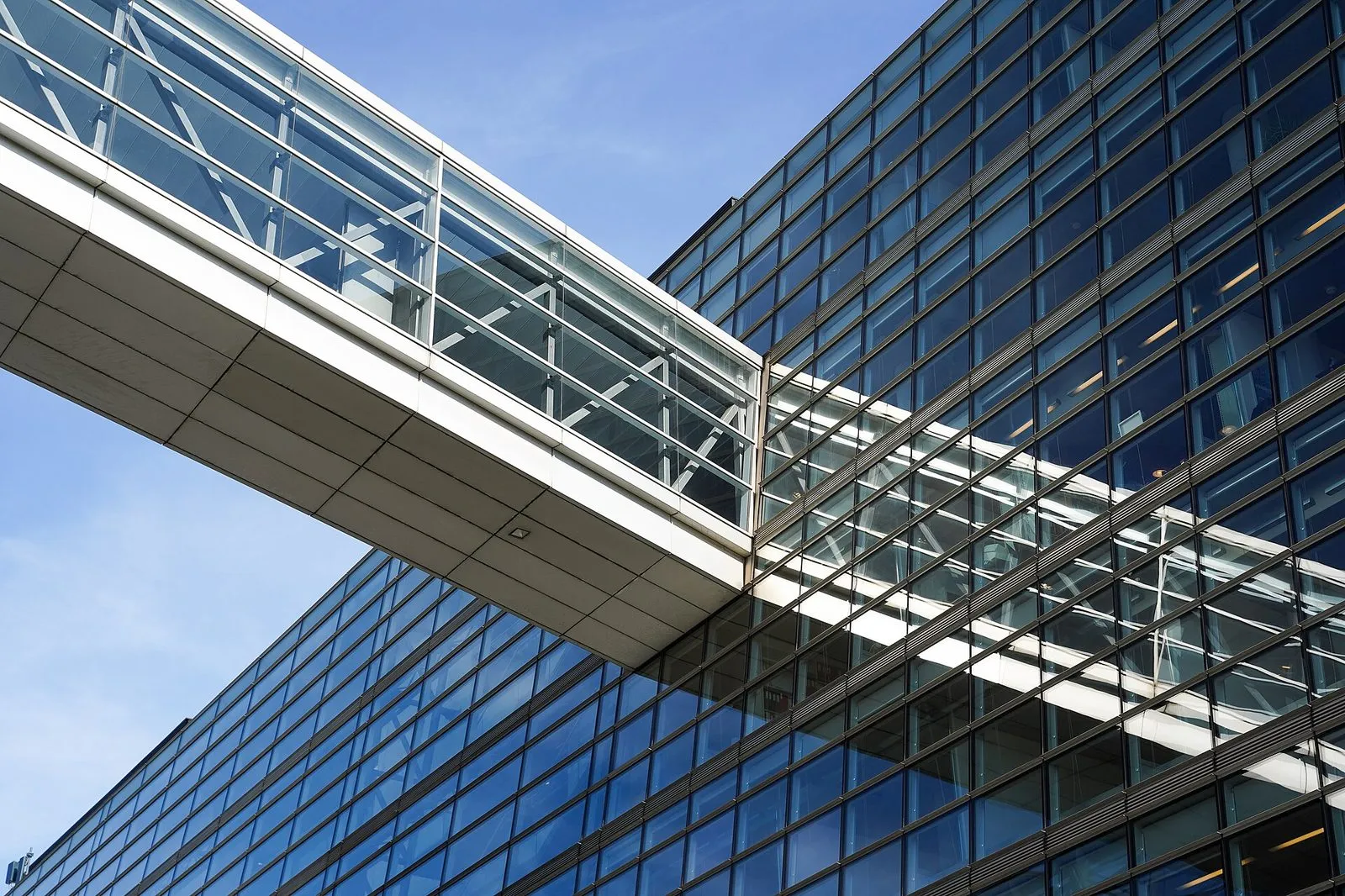 The Black Diamond – modernist extension of the Royal Danish Library, Copenhagen waterfront.