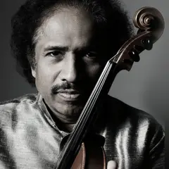 Portrait of violinist Dr. L. Subramaniam.
